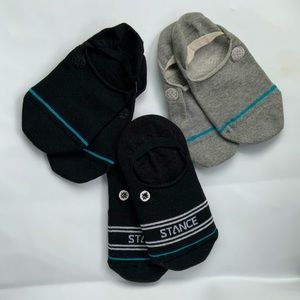 (4) STANCE Basic No-Show Socks No show cut